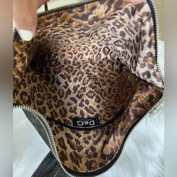 Auth Dolce & Gabbana Denim Crossbody Bag - Picture 3 of 16